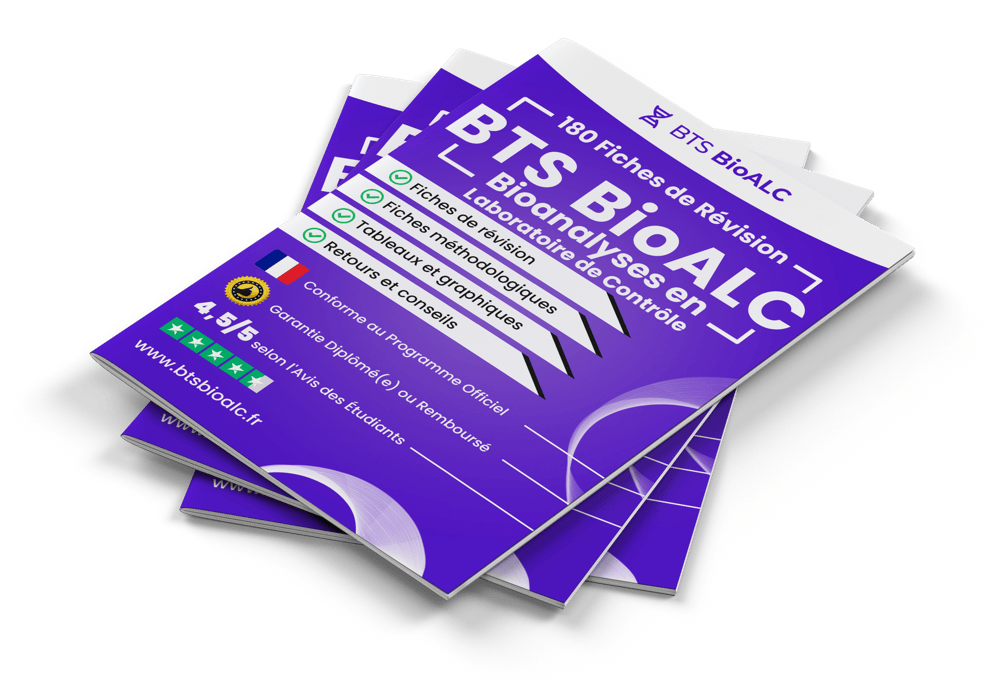 180 Fiches de Révision pour le BTS BioAlc